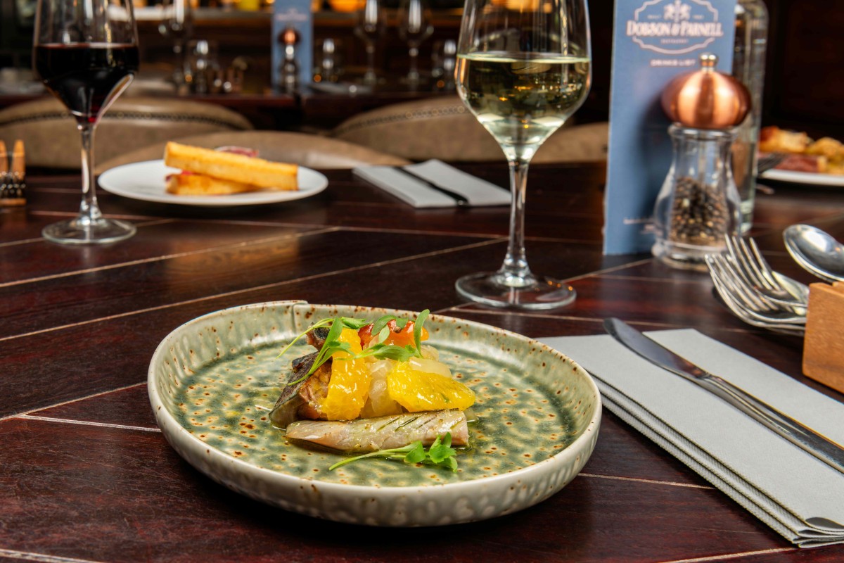 Citrus Cured Mackerel